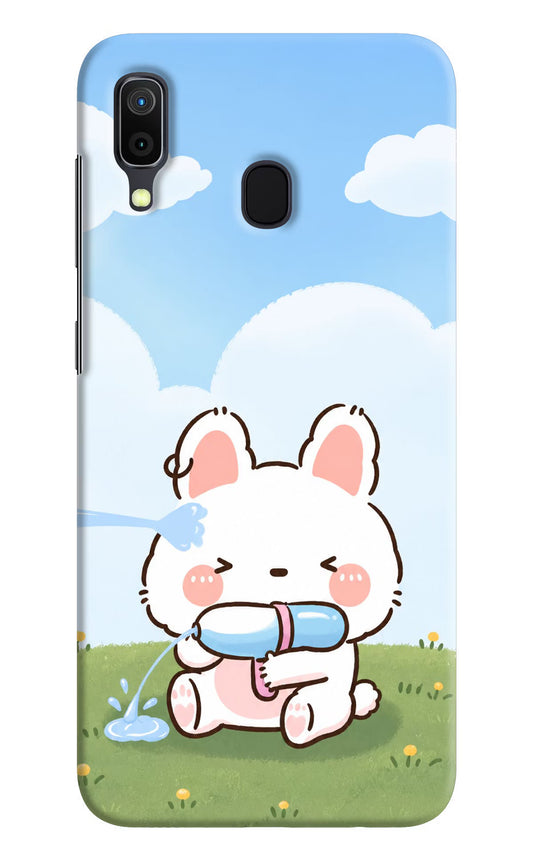 Bunny Treat Samsung A30 Hard Case Back Cover by Casekaro
