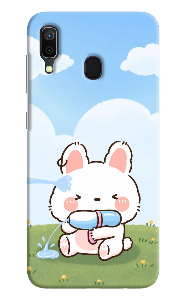 Bunny Treat Samsung A30 Hard Case Back Cover by Casekaro