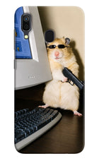 Hacker Hamster Samsung A30 Hard Case Back Cover by Casekaro