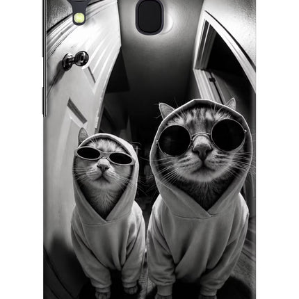 Hood Cats Samsung A30 Hard Case Back Cover by Casekaro
