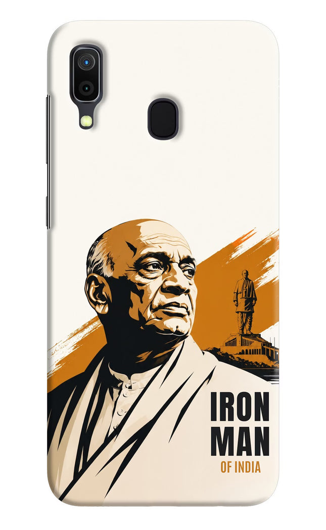 Sardar Patel Iron Will Samsung A30 Hard Case Back Cover by Casekaro