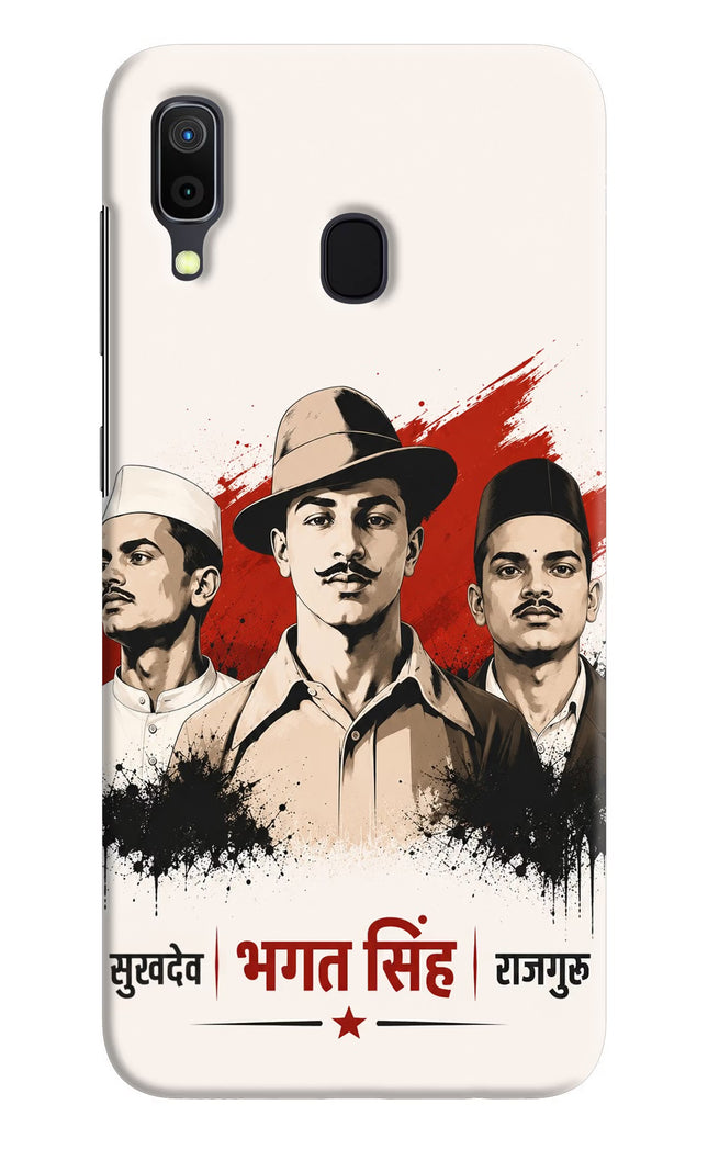 Bhagat Singh Trio Samsung A30 Hard Case Back Cover by Casekaro