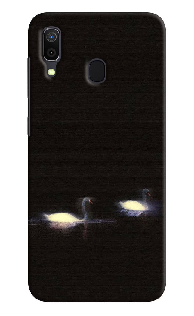 Silent Swans Samsung A30 Hard Case Back Cover by Casekaro