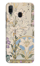 White Lily Samsung A30 Back Cover