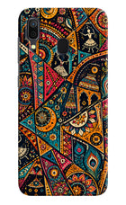 Folk Print Samsung A30 Hard Case Back Cover by Casekaro