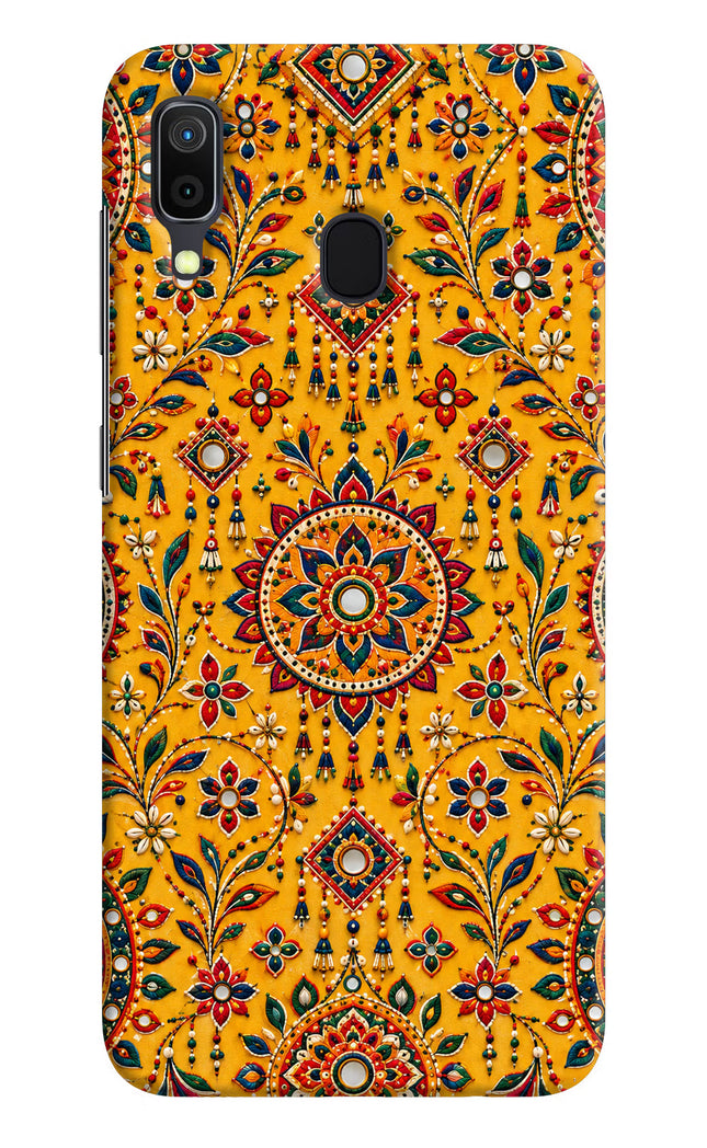 Sunlit Aura Samsung A30 Hard Case Back Cover by Casekaro