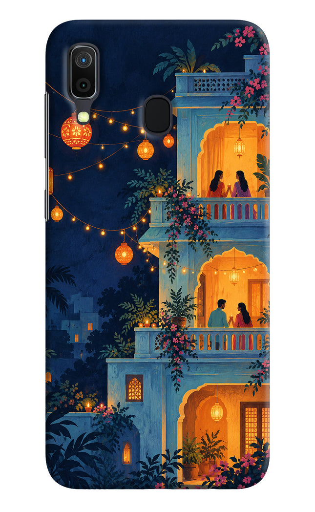 Balcony Glow Samsung A30 Hard Case Back Cover by Casekaro