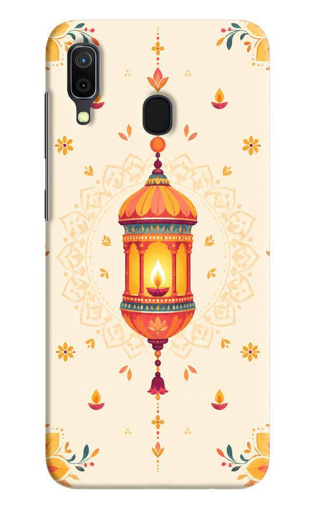 Golden Lantern Samsung A30 Hard Case Back Cover by Casekaro