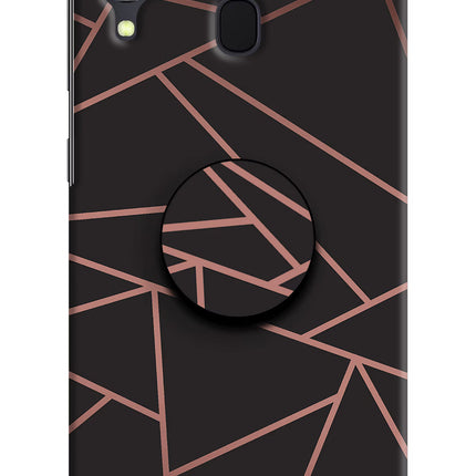 Geometric Pattern Samsung A30 Pop Case by Casekaro