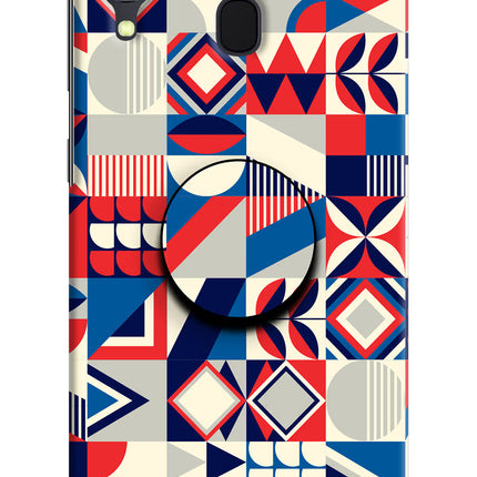 Colorful Pattern Samsung A30 Pop Case by Casekaro