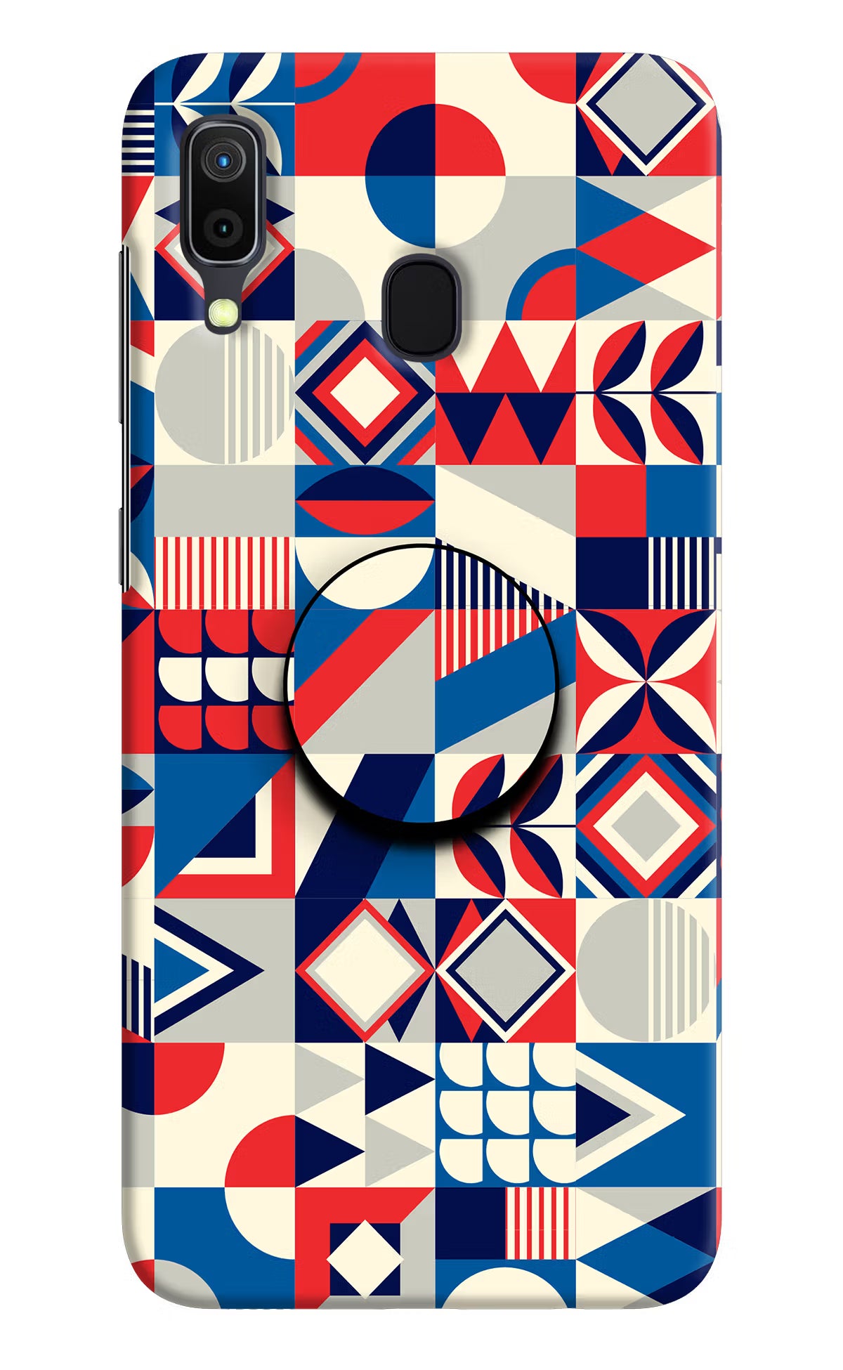 Colorful Pattern Samsung A30 Pop Case by Casekaro
