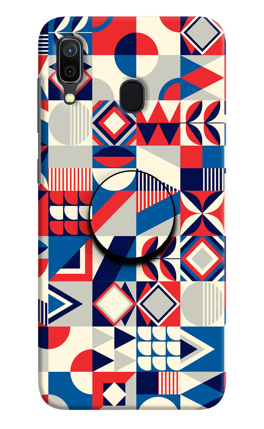 Colorful Pattern Samsung A30 Pop Case, Hard case