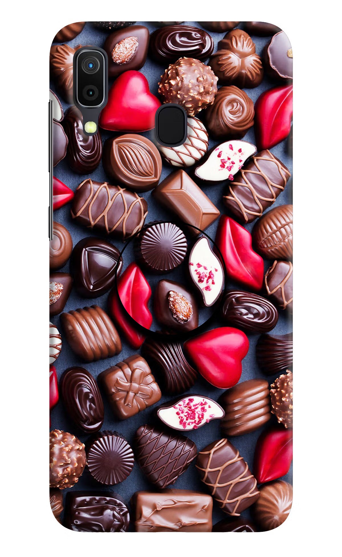 Chocolates Samsung A30 Pop Case by Casekaro