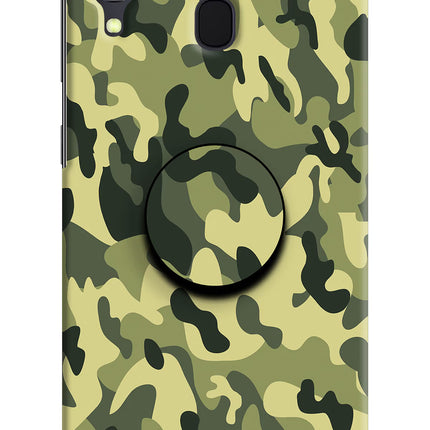 Camouflage Samsung A30 Pop Case by Casekaro