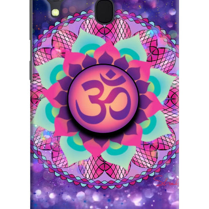 Om Purple Samsung A30 Pop Case by Casekaro