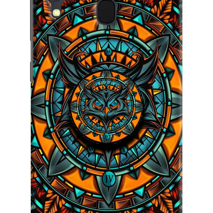Angry Owl Samsung A30 Pop Case by Casekaro