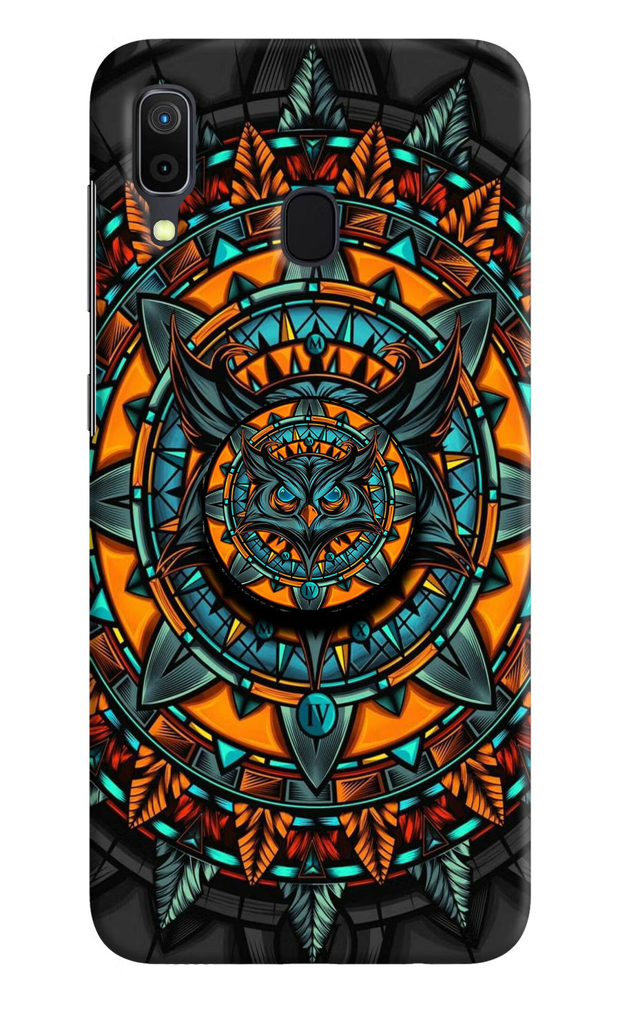 Angry Owl Samsung A30 Pop Case, Hard case
