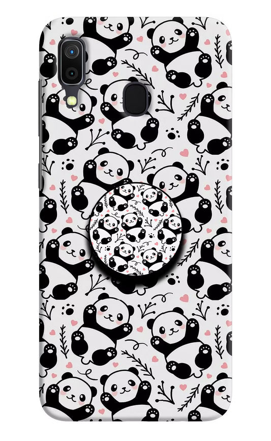 Cute Panda Samsung A30 Pop Case by Casekaro