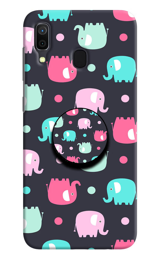 Baby Elephants Samsung A30 Pop Case by Casekaro