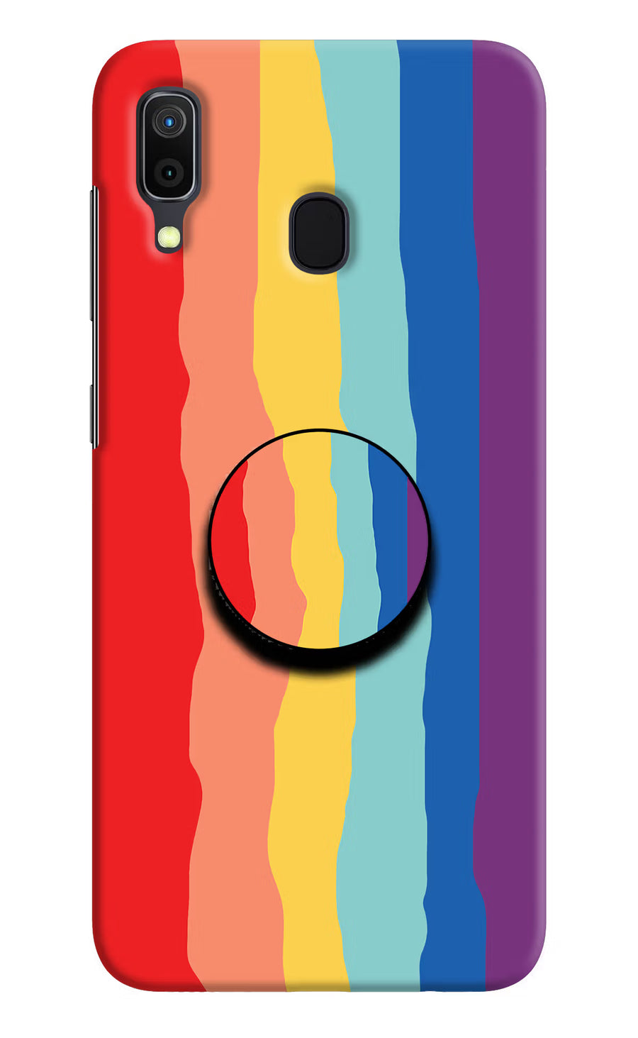 Rainbow Samsung A30 Pop Case, Hard case