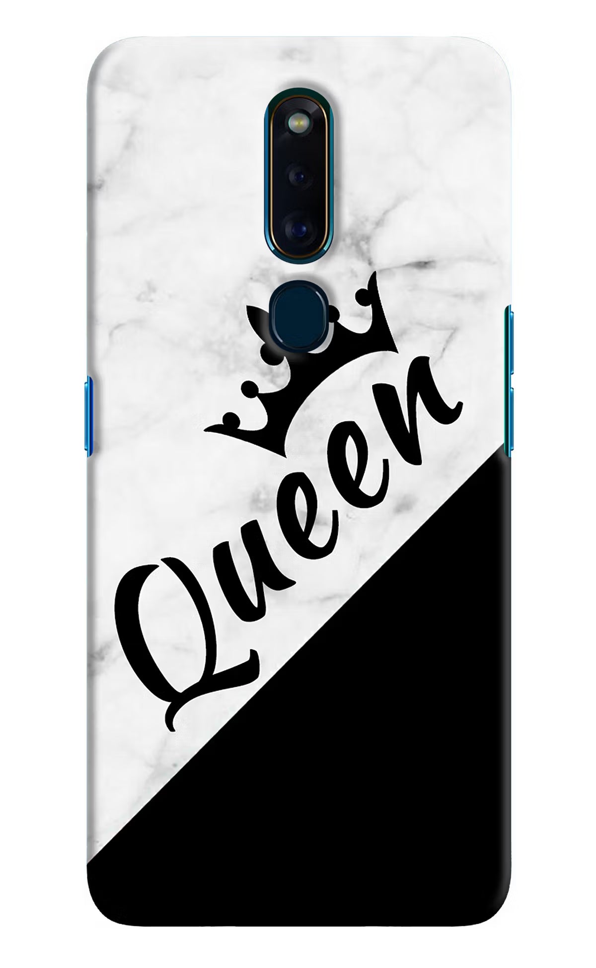 Queen Oppo F11 Pro Hard Case Back Cover by Casekaro