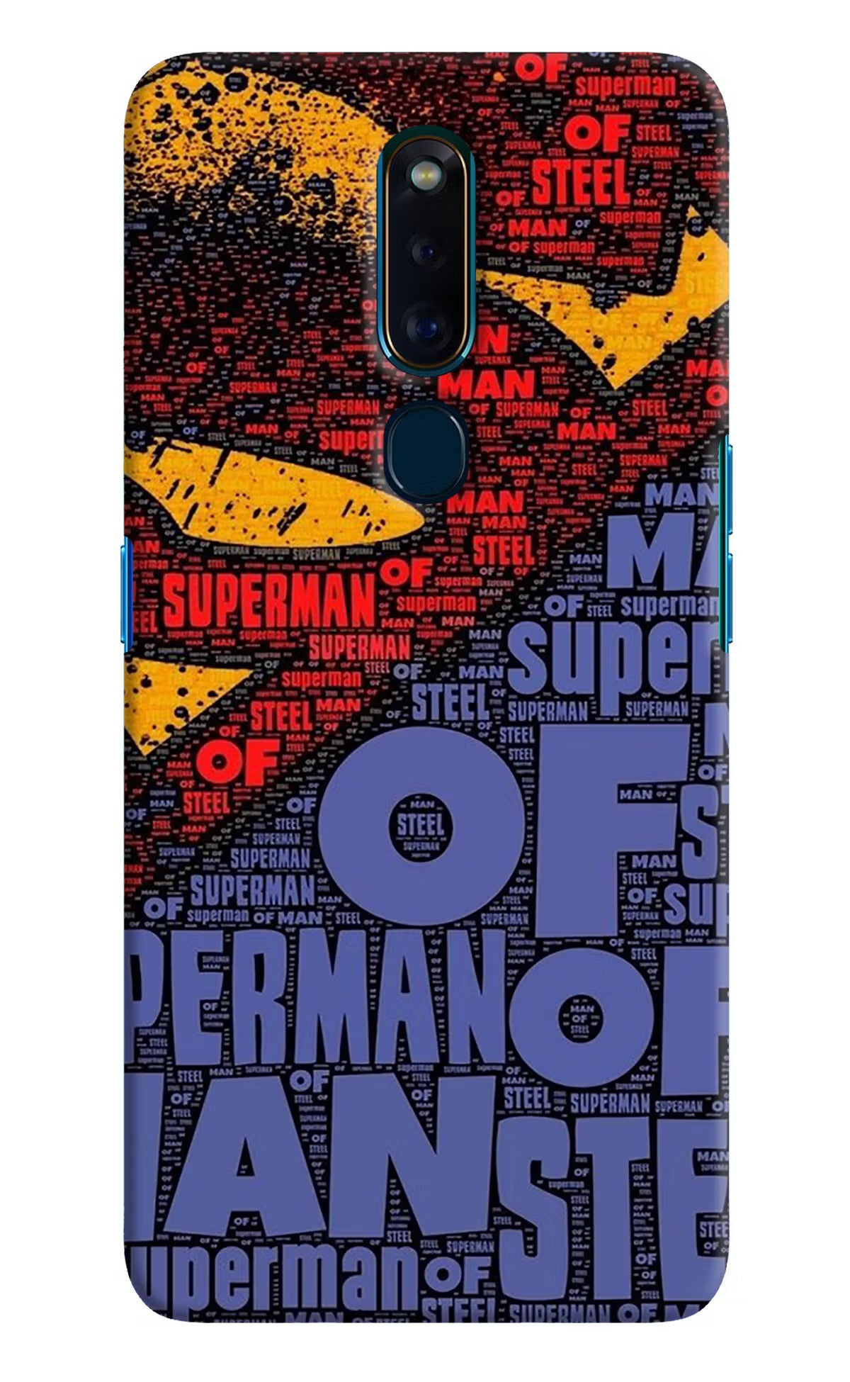 Superman Oppo F11 Pro Hard Case Back Cover by Casekaro