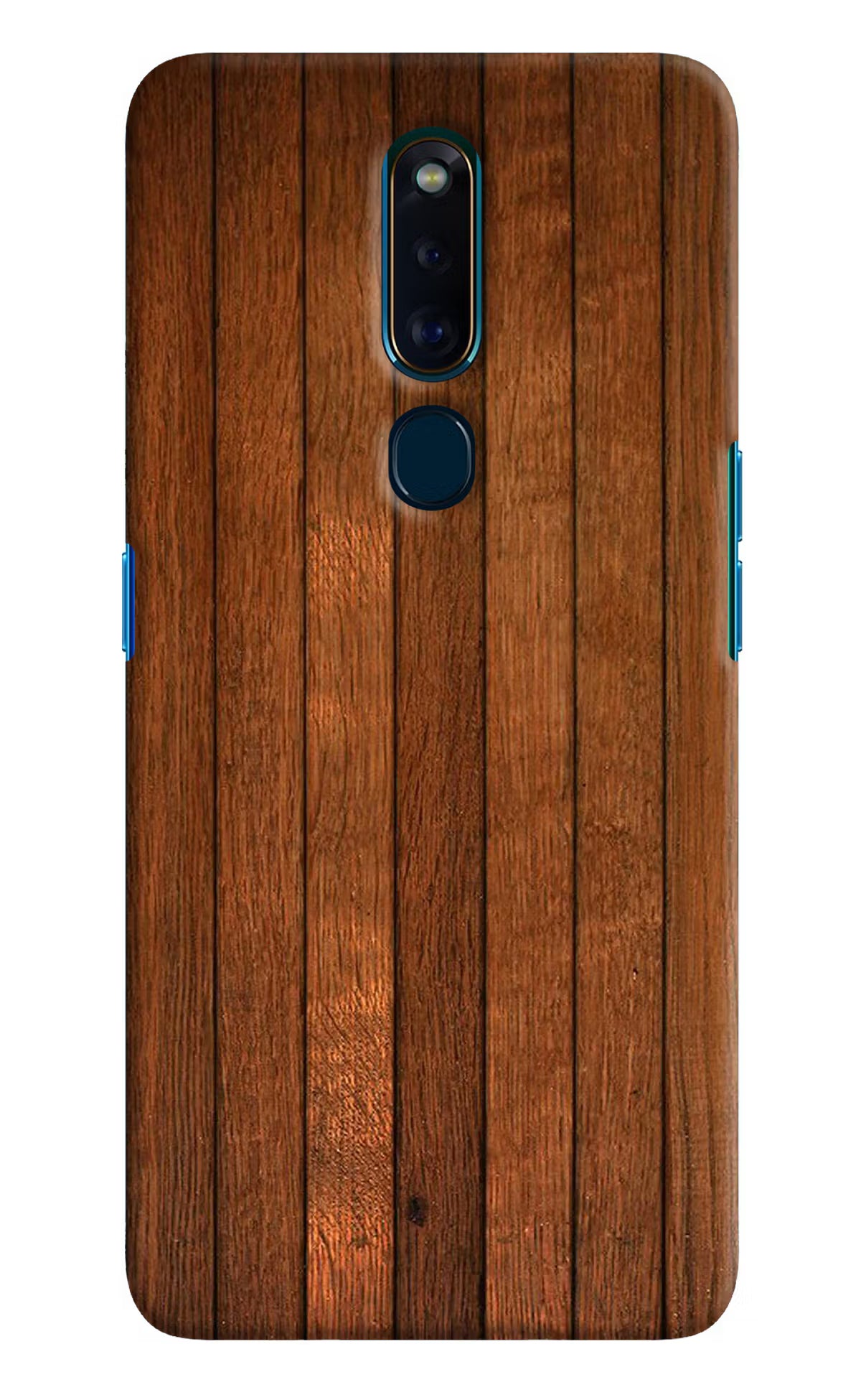 Wooden Artwork Bands Oppo F11 Pro Hard Case Back Cover by Casekaro