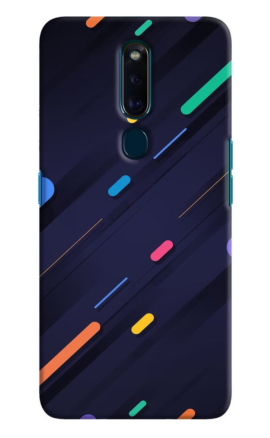 Abstract Design Oppo F11 Pro Back Cover, Hard case