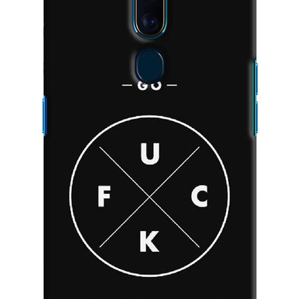 Go Fuck Yourself Oppo F11 Pro Hard Case Back Cover by Casekaro
