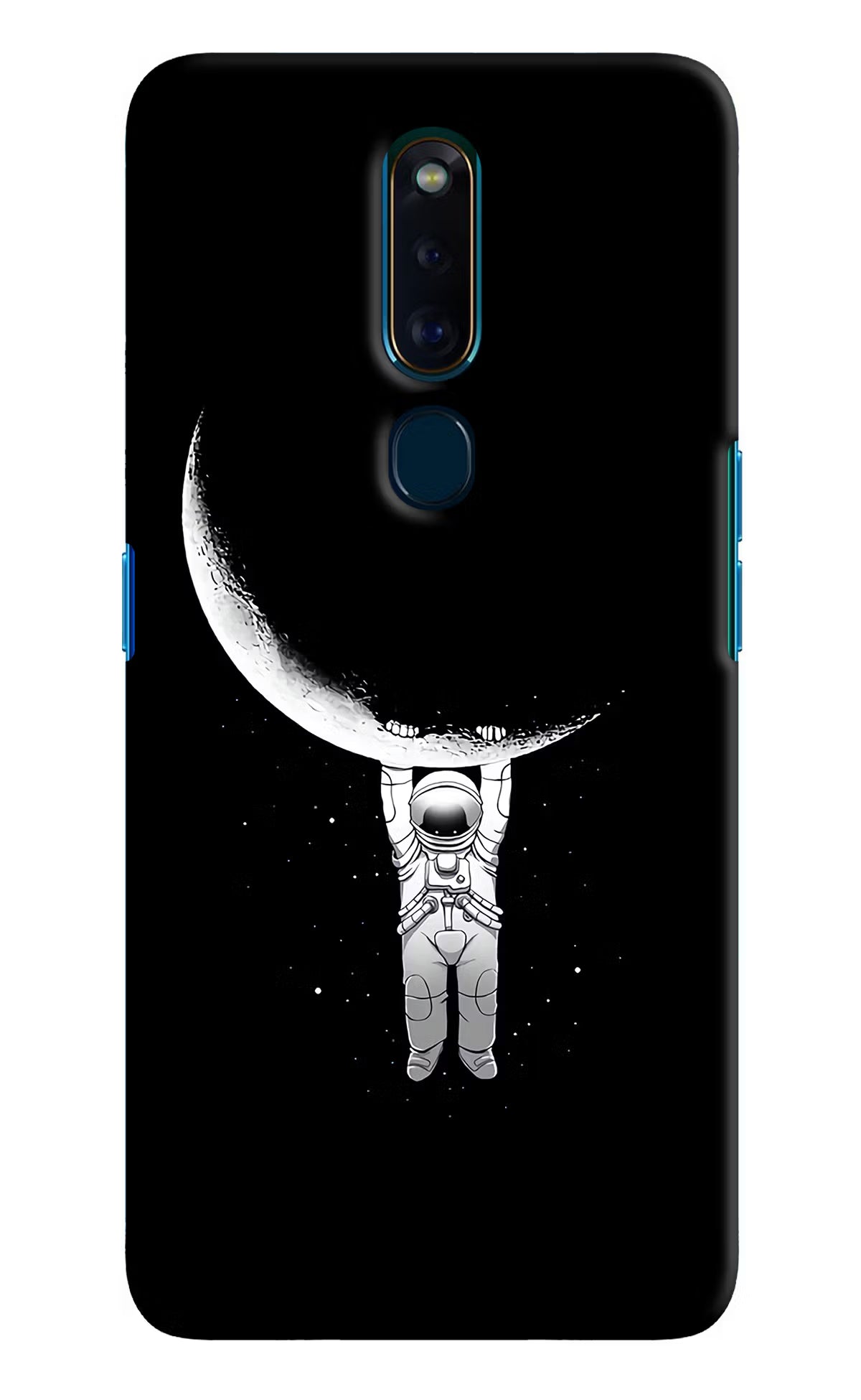 Moon Space Oppo F11 Pro Hard Case Back Cover by Casekaro