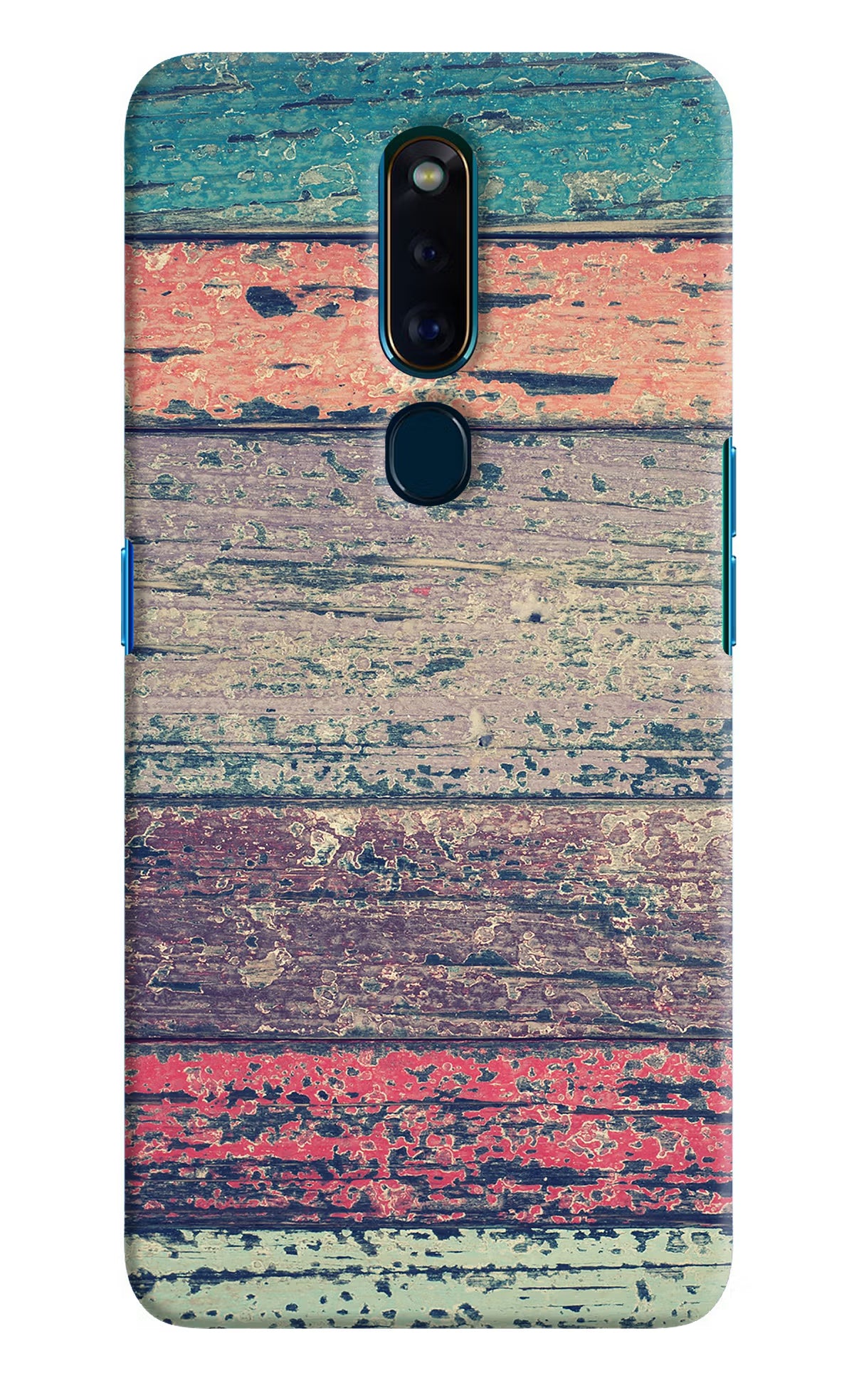 Colourful Wall Oppo F11 Pro Hard Case Back Cover by Casekaro