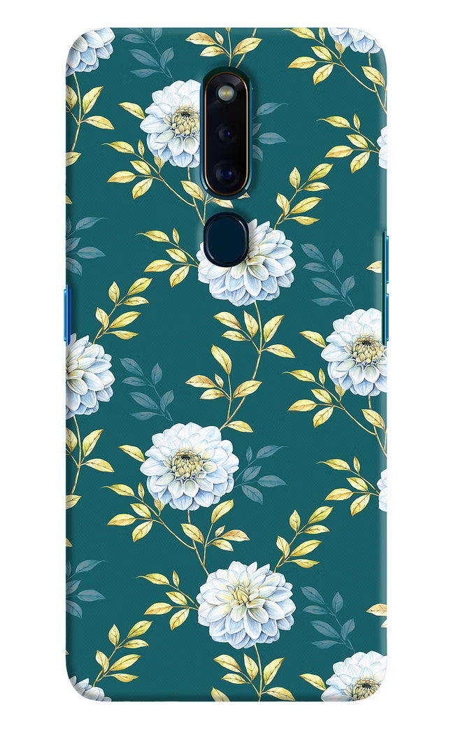 Flowers Oppo F11 Pro Hard Case Back Cover by Casekaro