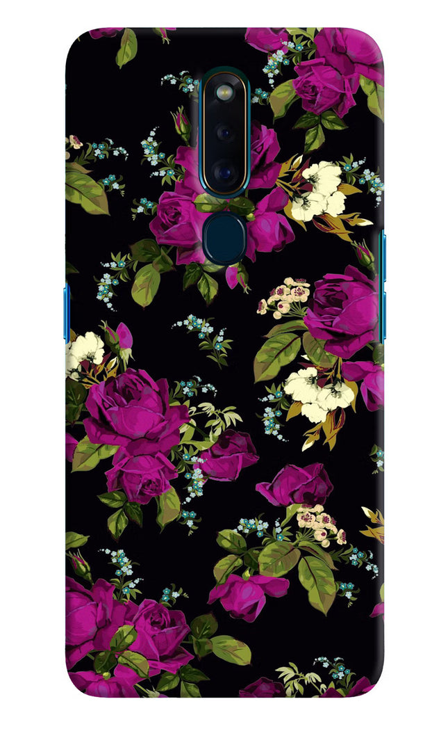 Flowers Oppo F11 Pro Hard Case Back Cover by Casekaro