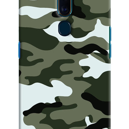 Camouflage Oppo F11 Pro Hard Case Back Cover by Casekaro
