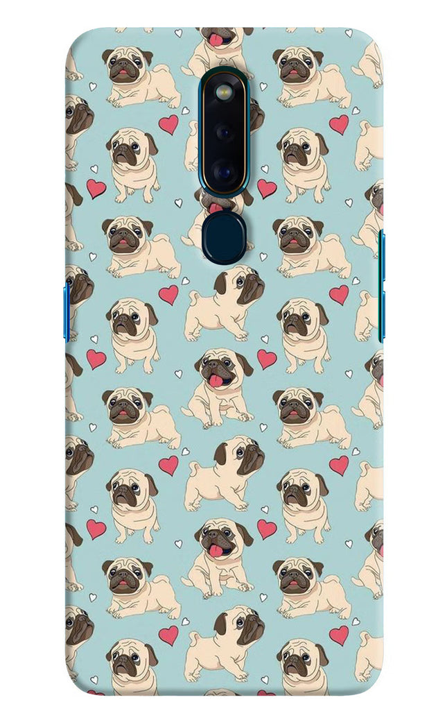 Pug Dog Oppo F11 Pro Hard Case Back Cover by Casekaro