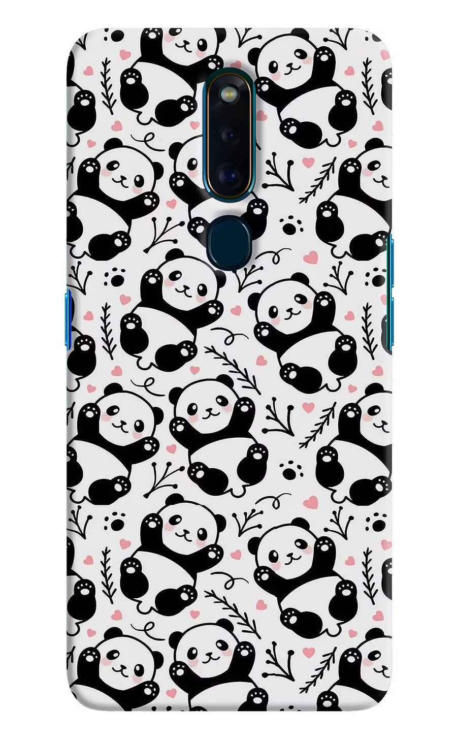Cute Panda Oppo F11 Pro Back Cover, Hard case
