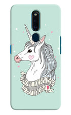 Unicorn Wallpaper Oppo F11 Pro Hard Case Back Cover by Casekaro