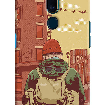 Adventurous Oppo F11 Pro Hard Case Back Cover by Casekaro