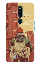 Adventurous Oppo F11 Pro Hard Case Back Cover by Casekaro