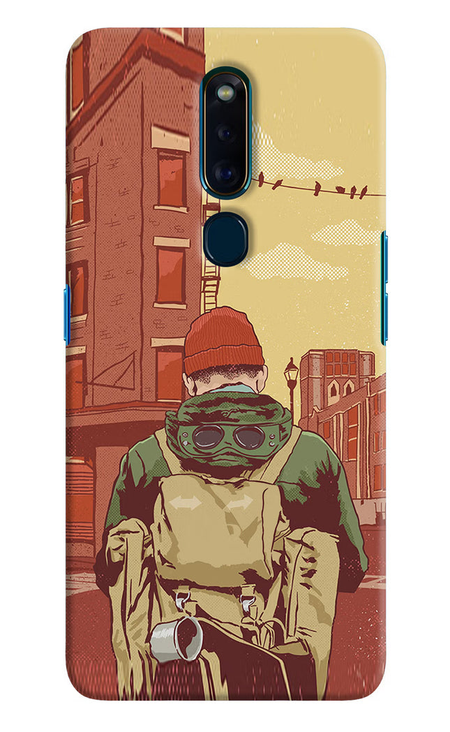 Adventurous Oppo F11 Pro Hard Case Back Cover by Casekaro