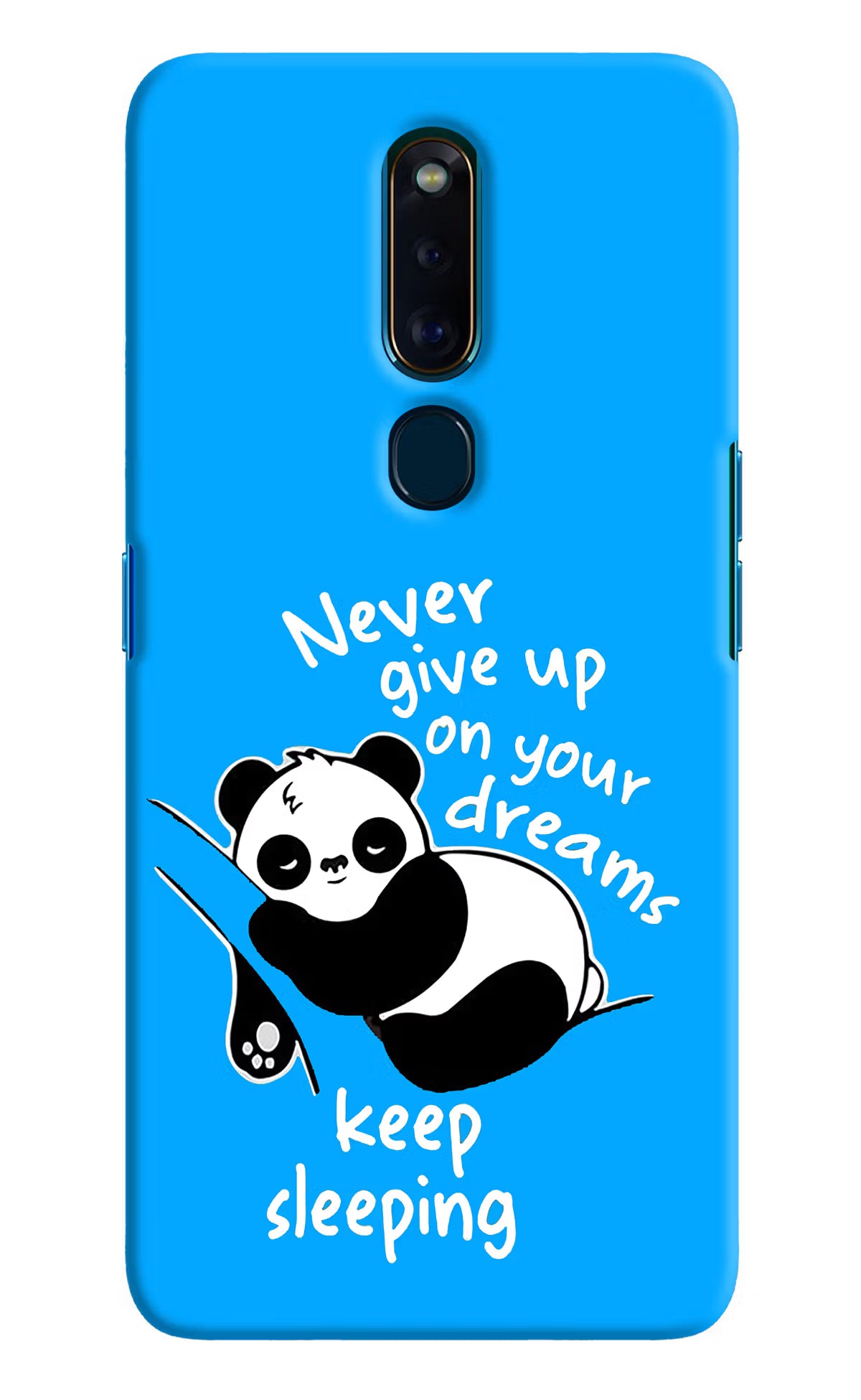 Keep Sleeping Oppo F11 Pro Hard Case Back Cover by Casekaro