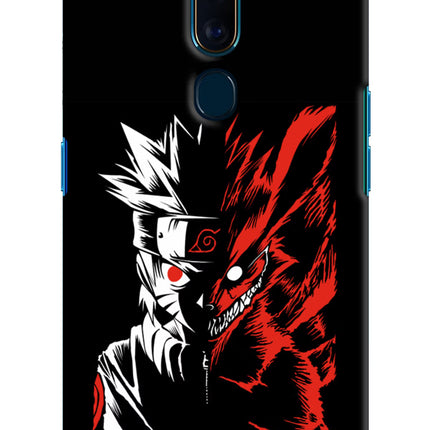 Naruto Two Face Oppo F11 Pro Hard Case Back Cover by Casekaro