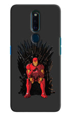 Ironman Throne Oppo F11 Pro Hard Case Back Cover by Casekaro