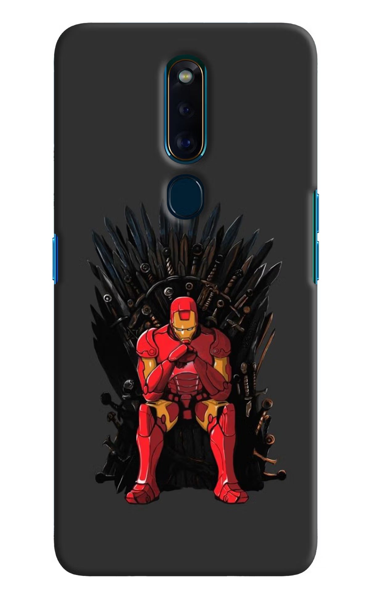 Ironman Throne Oppo F11 Pro Hard Case Back Cover by Casekaro