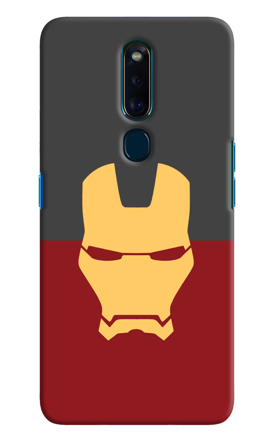 Ironman Oppo F11 Pro Back Cover, Hard case
