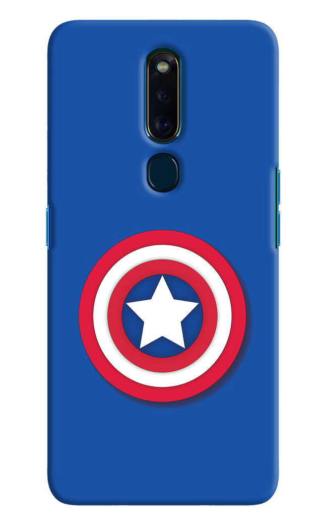 Shield Oppo F11 Pro Hard Case Back Cover by Casekaro