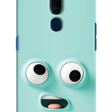 Funny Cartoon Oppo F11 Pro Hard Case Back Cover by Casekaro