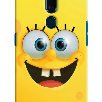 Sponge 1 Oppo F11 Pro Hard Case Back Cover by Casekaro