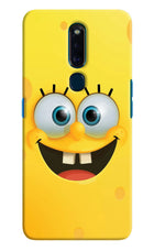 Sponge 1 Oppo F11 Pro Hard Case Back Cover by Casekaro