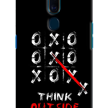 Think out of the BOX Oppo F11 Pro Hard Case Back Cover by Casekaro